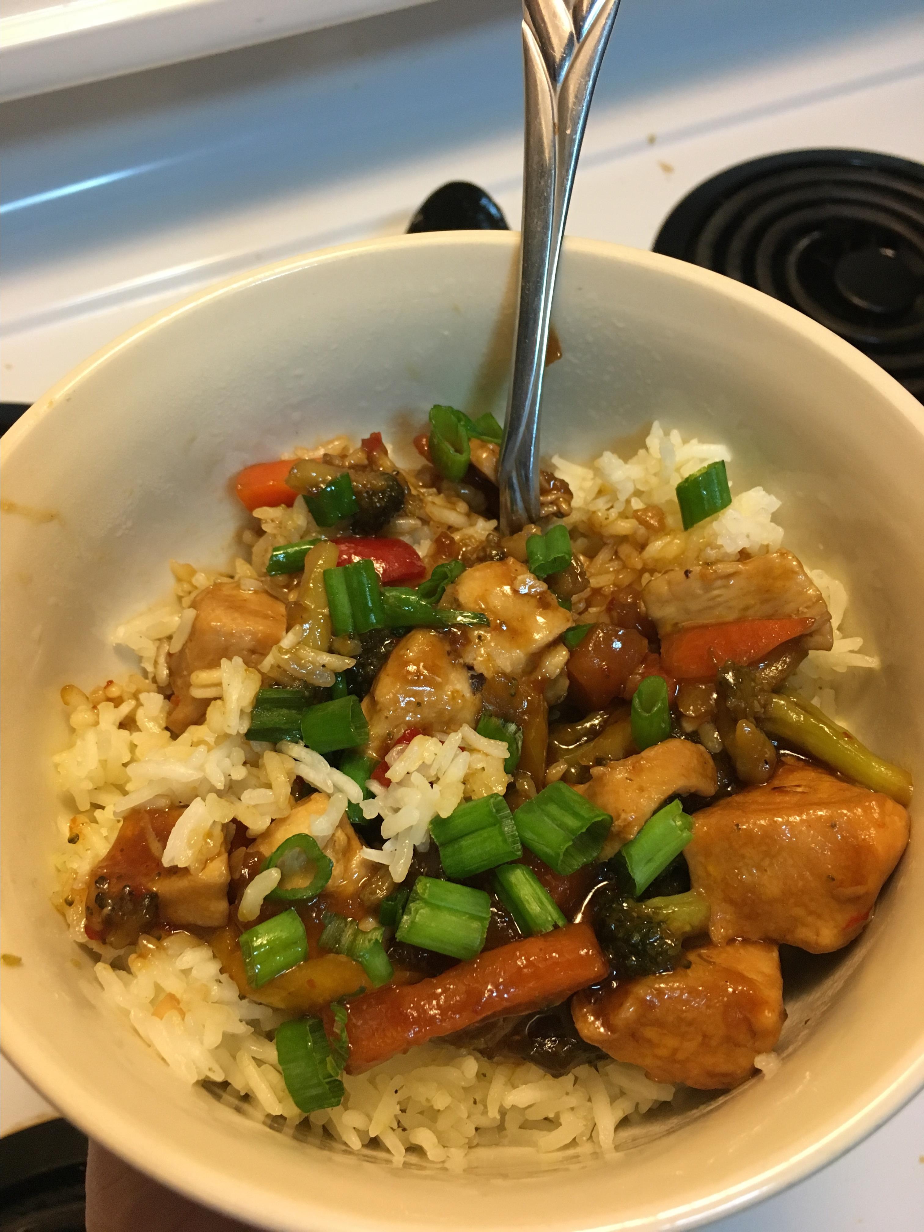Mama's Asian Chicken and Rice 