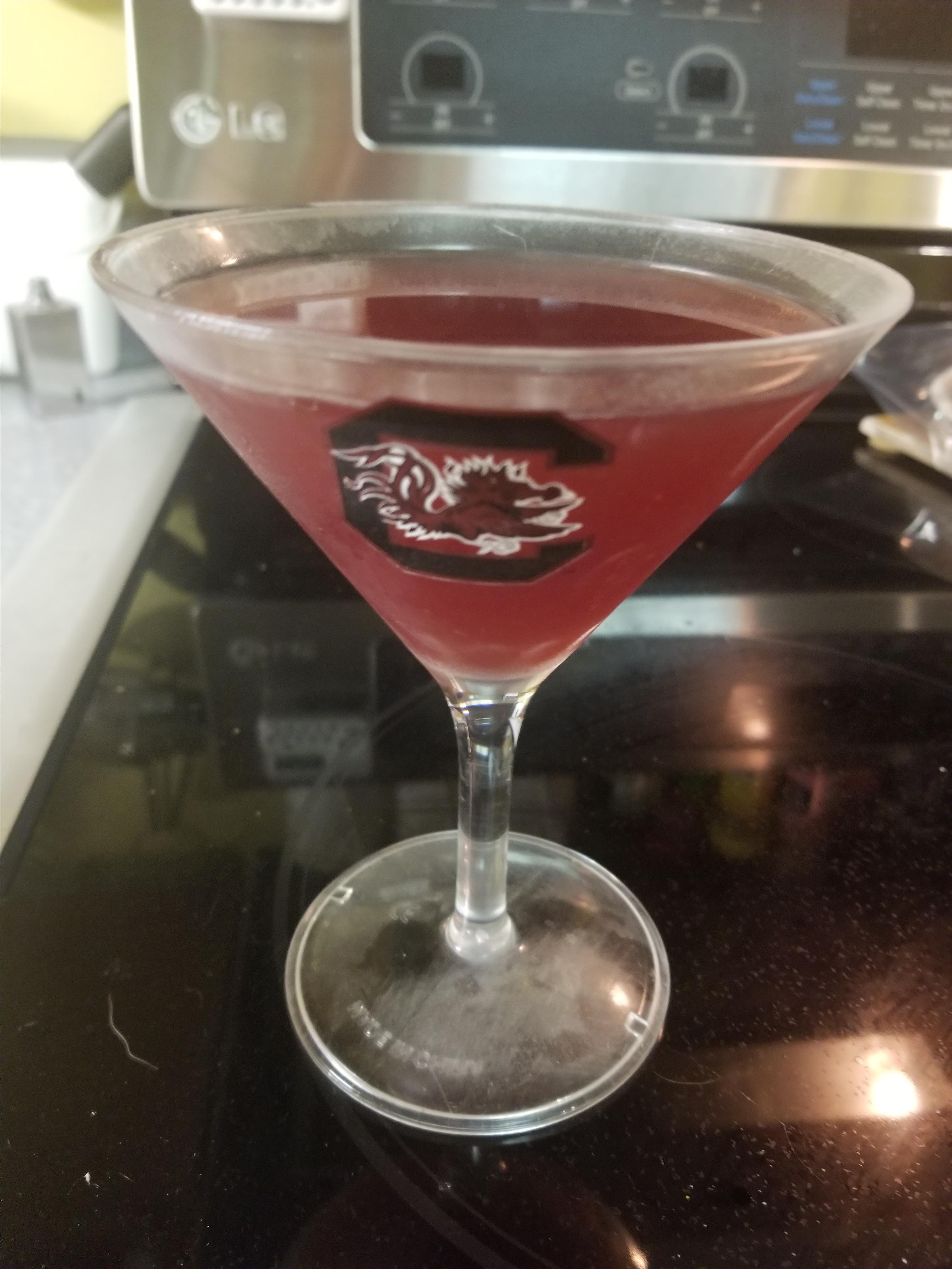 Cosmo-Style Pomegranate Martini Elaine Fullwood Morgan