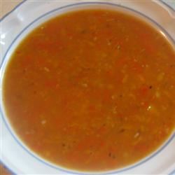 Rainbow Roasted Pepper Soup 