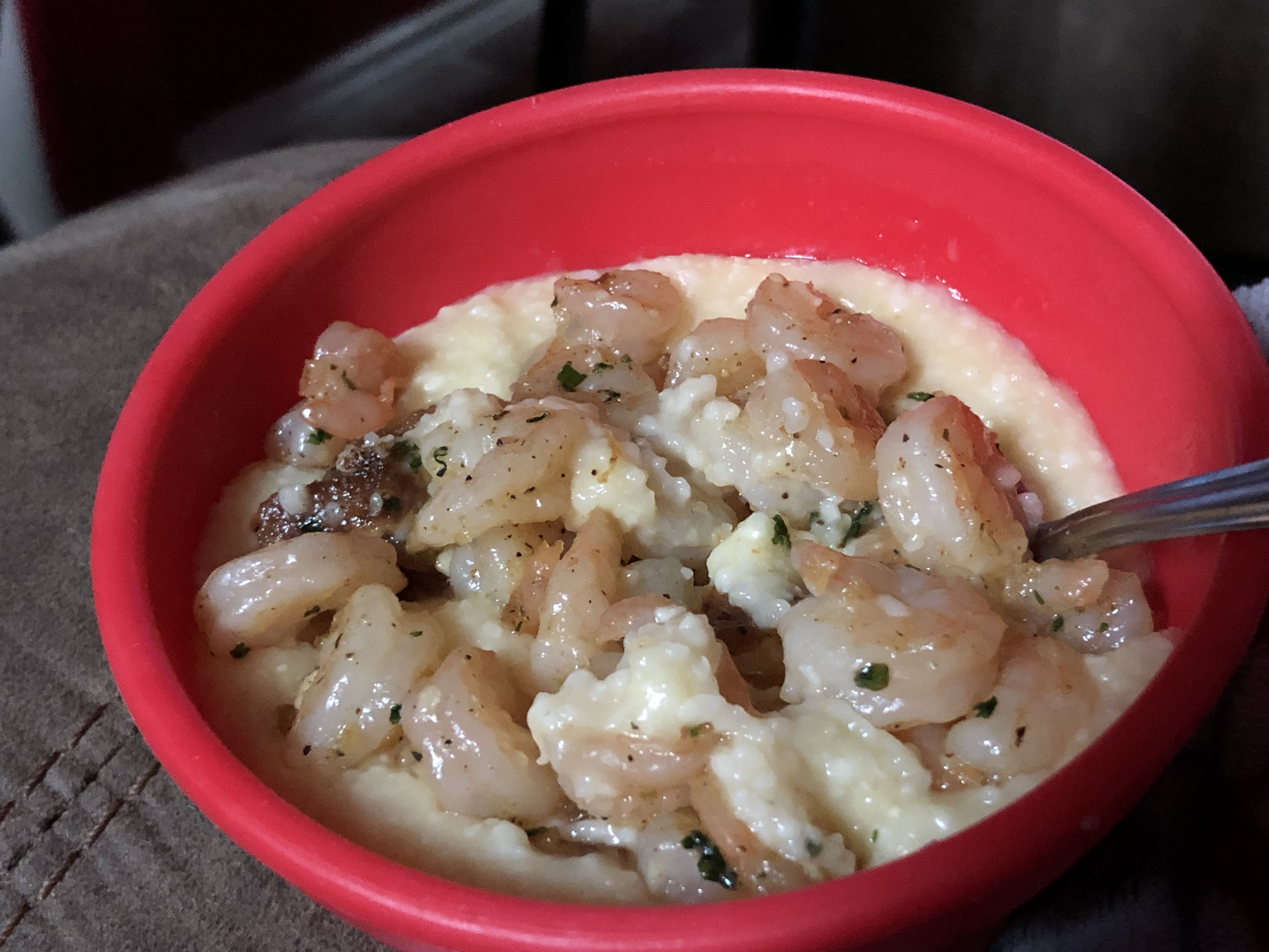 Lowcountry Shrimp and Cheese Grits 