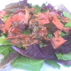 Smoked Salmon & Watercress Salad With Red Onion-Caper Vinaigrette JasLak
