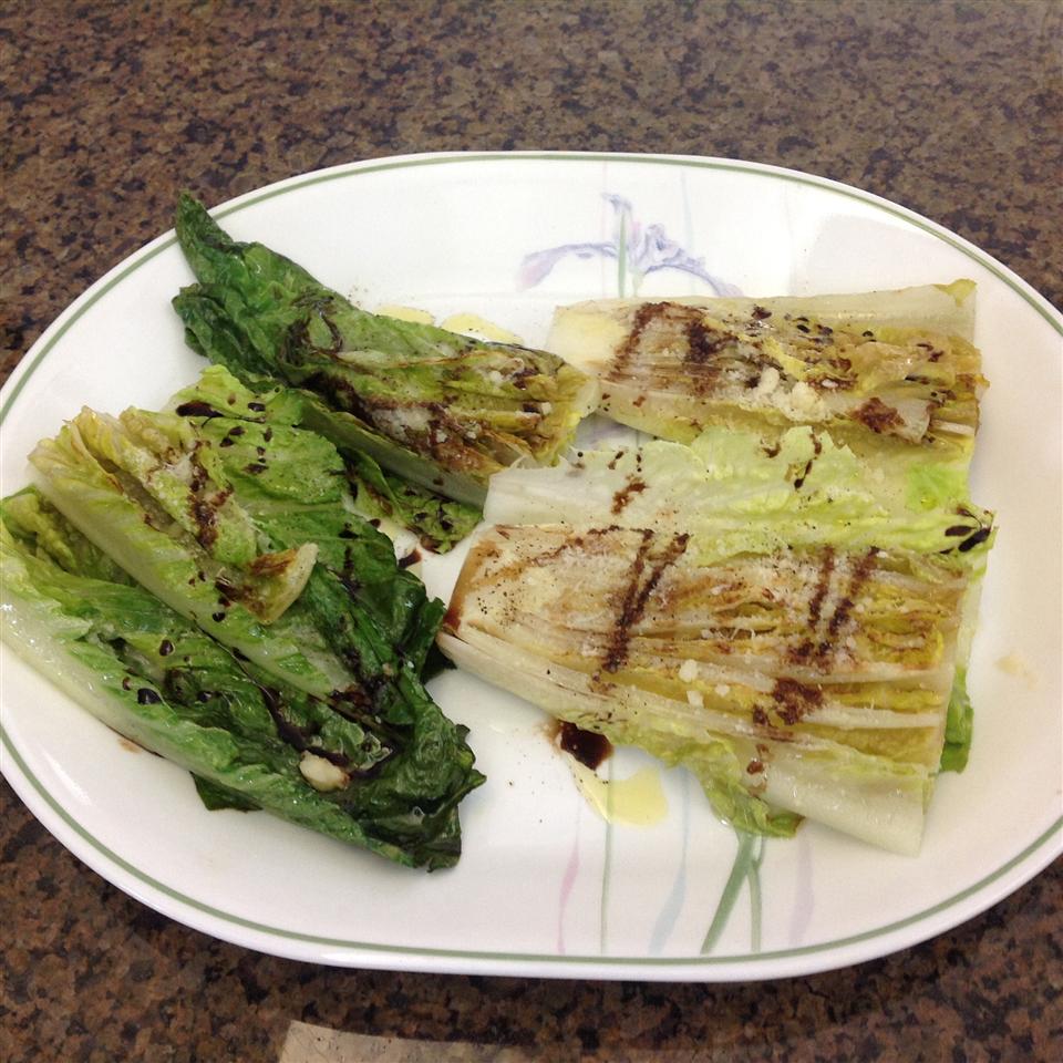 Grilled Hearts of Romaine 