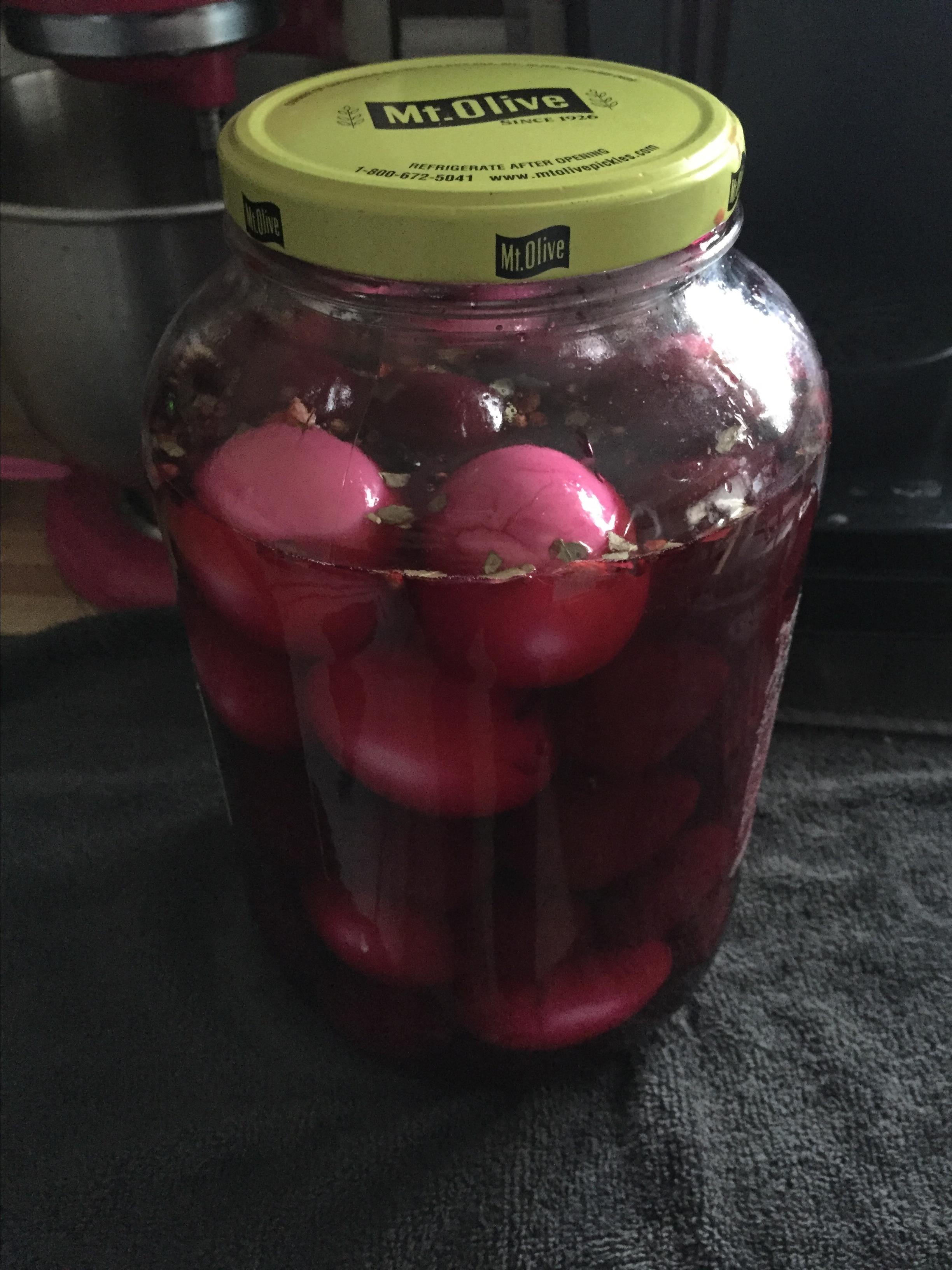 Pickled Red Beet Eggs 