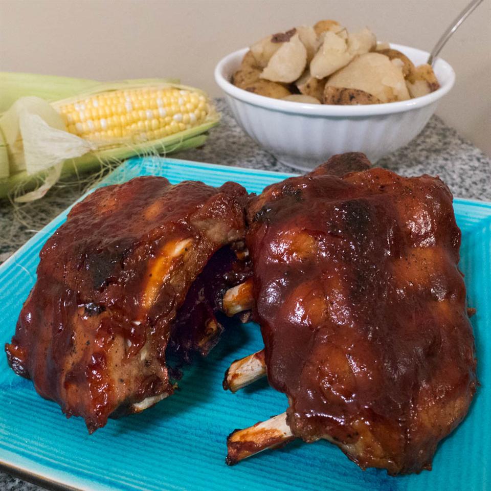 Sweet & Spicy St. Louis Ribs magicallydelicious