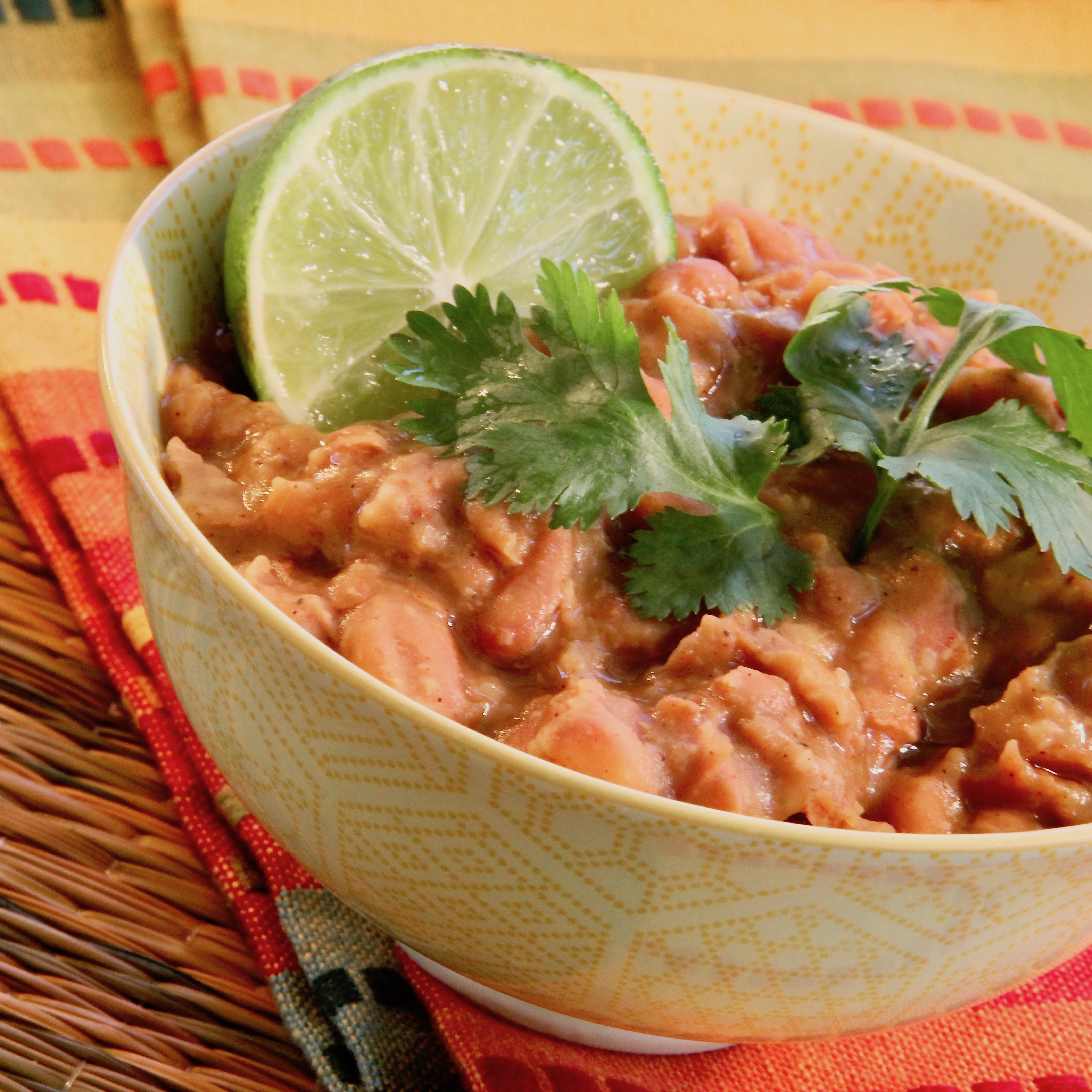 Quick and Easy Refried Beans 