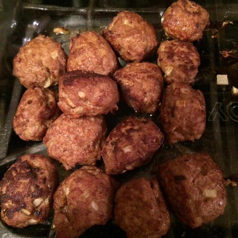 Curried Turkey Meatballs 