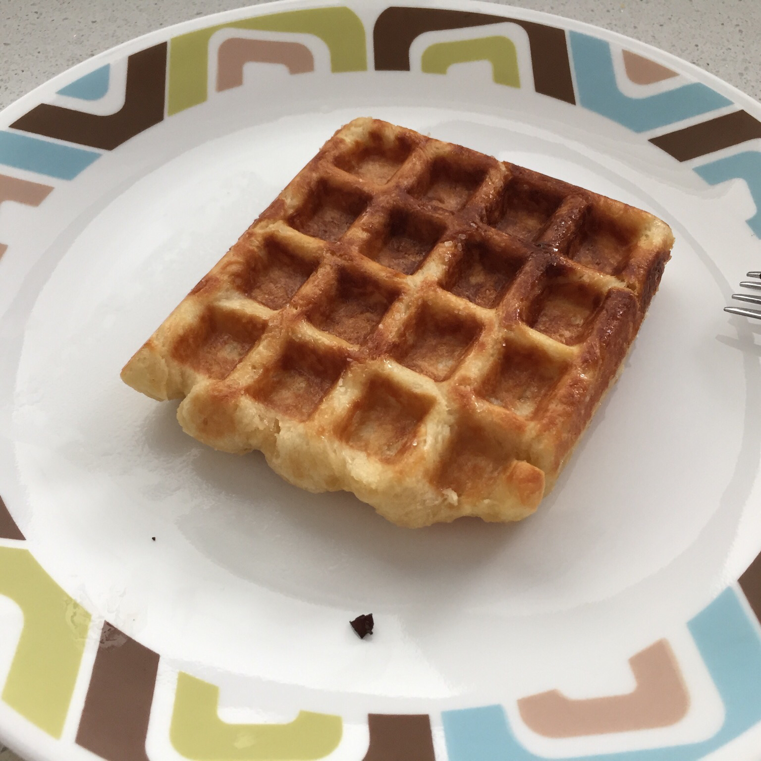 Liege Belgian Waffles with Pearl Sugar 