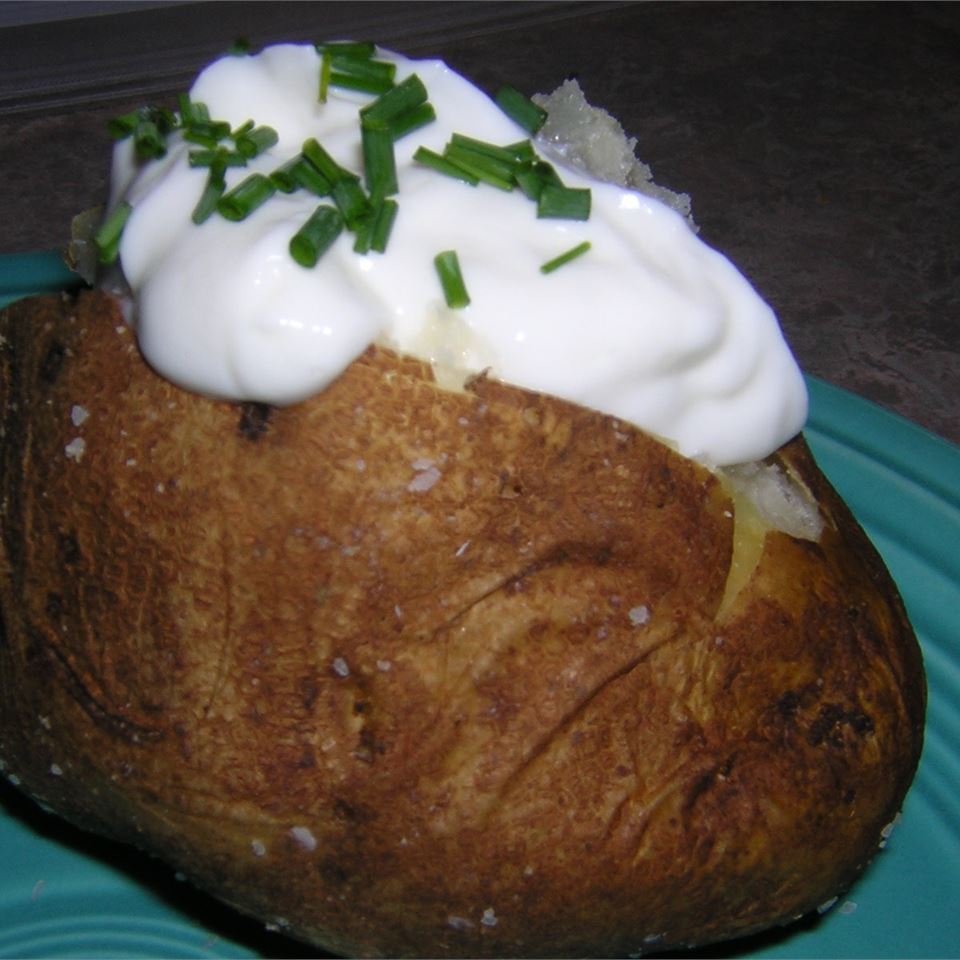 Garlic Baked Potato 
