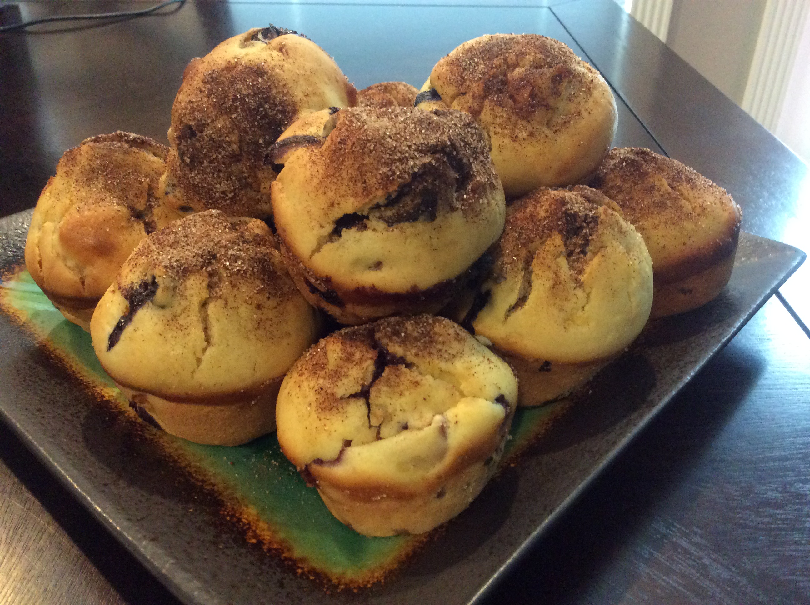 Blueberry Peach Muffins maugan1