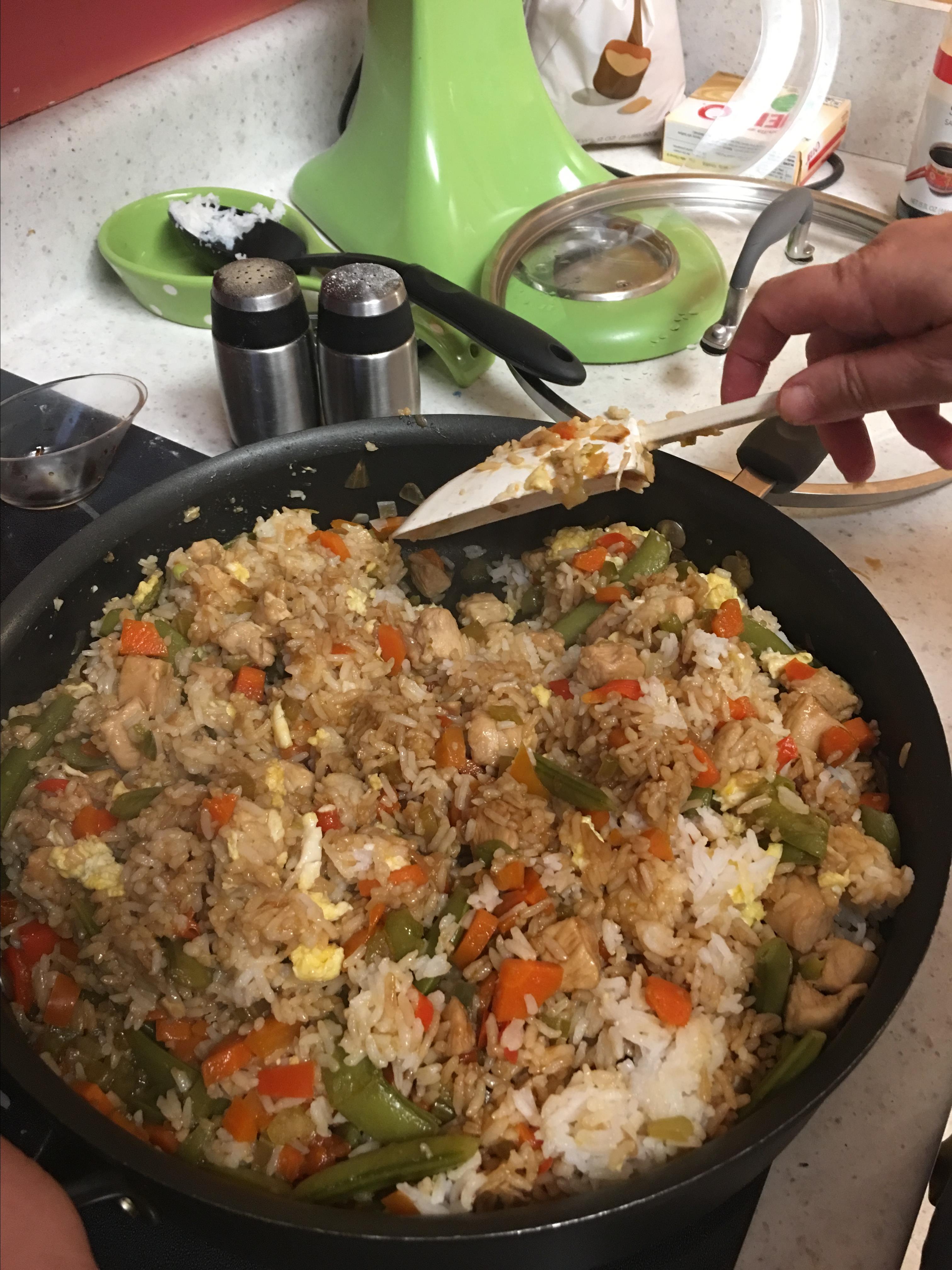 Chinese Chicken Fried Rice I 