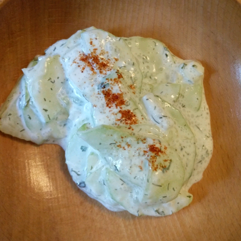 Gurkensalat (German Cucumber Salad) 