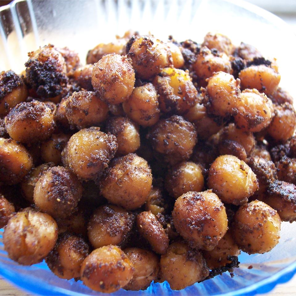 Indian-Spiced Roasted Chickpeas 