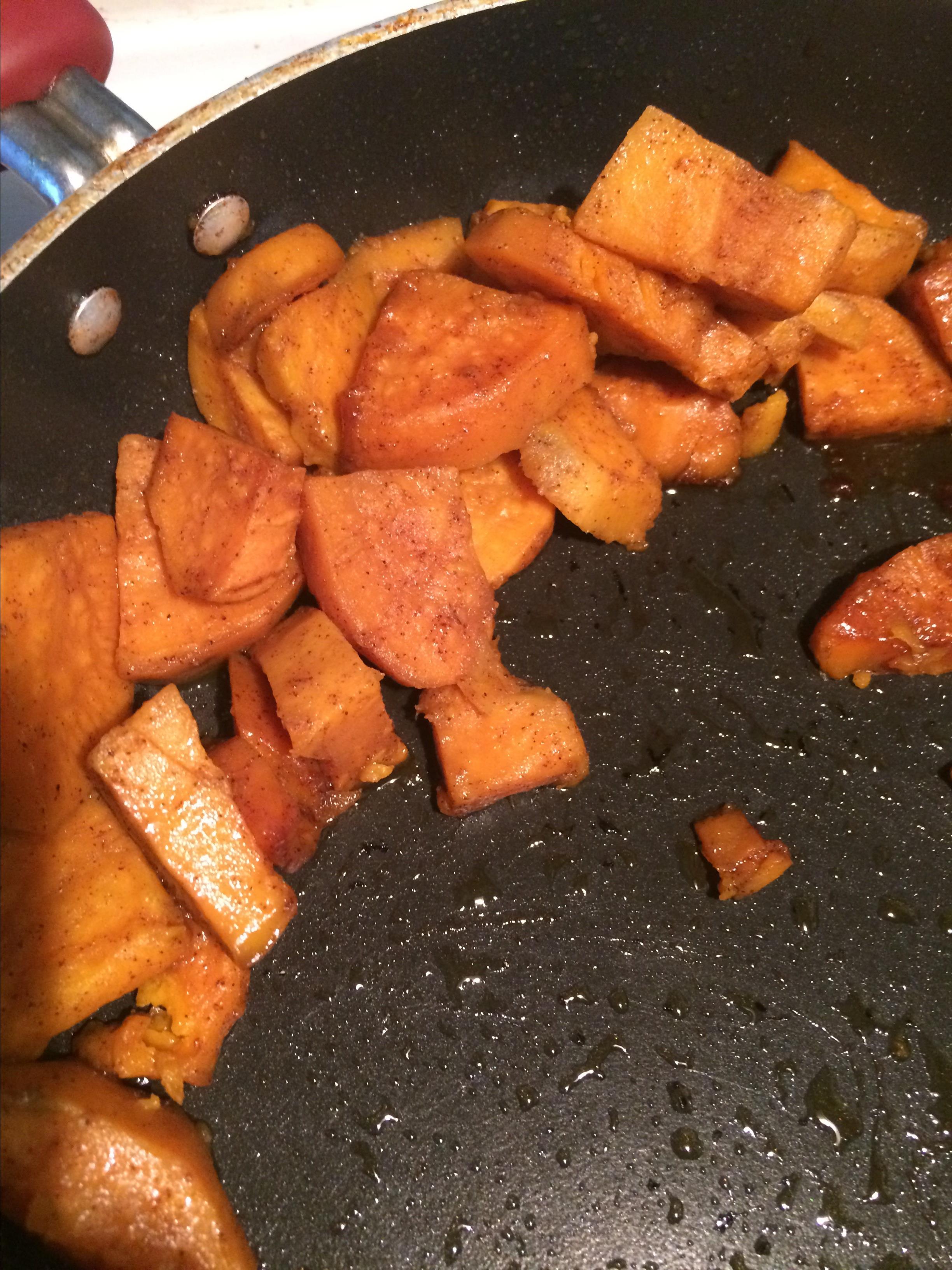 Fried Sweet Potatoes 