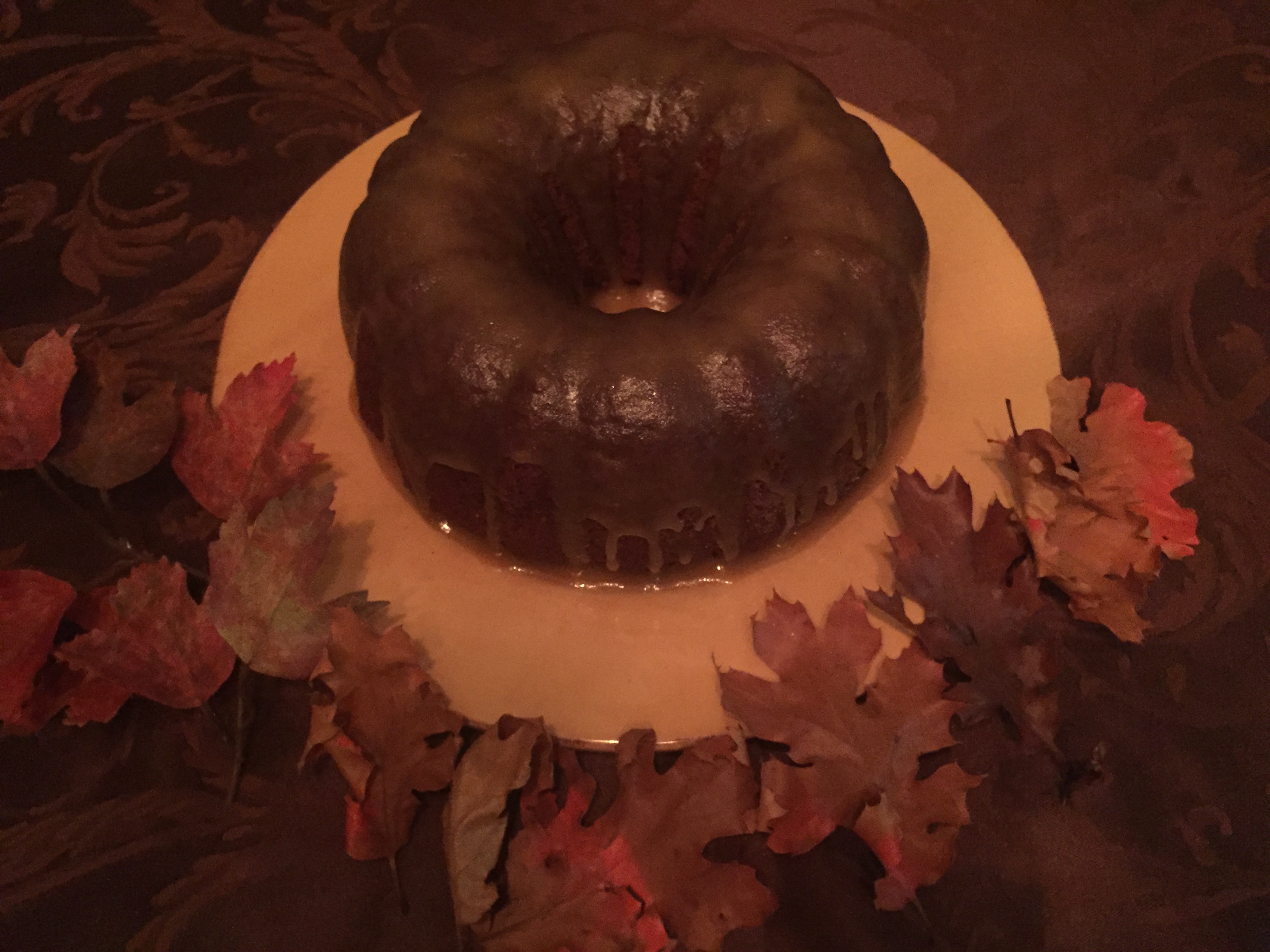 Pumpkin Chocolate Dessert Cake 