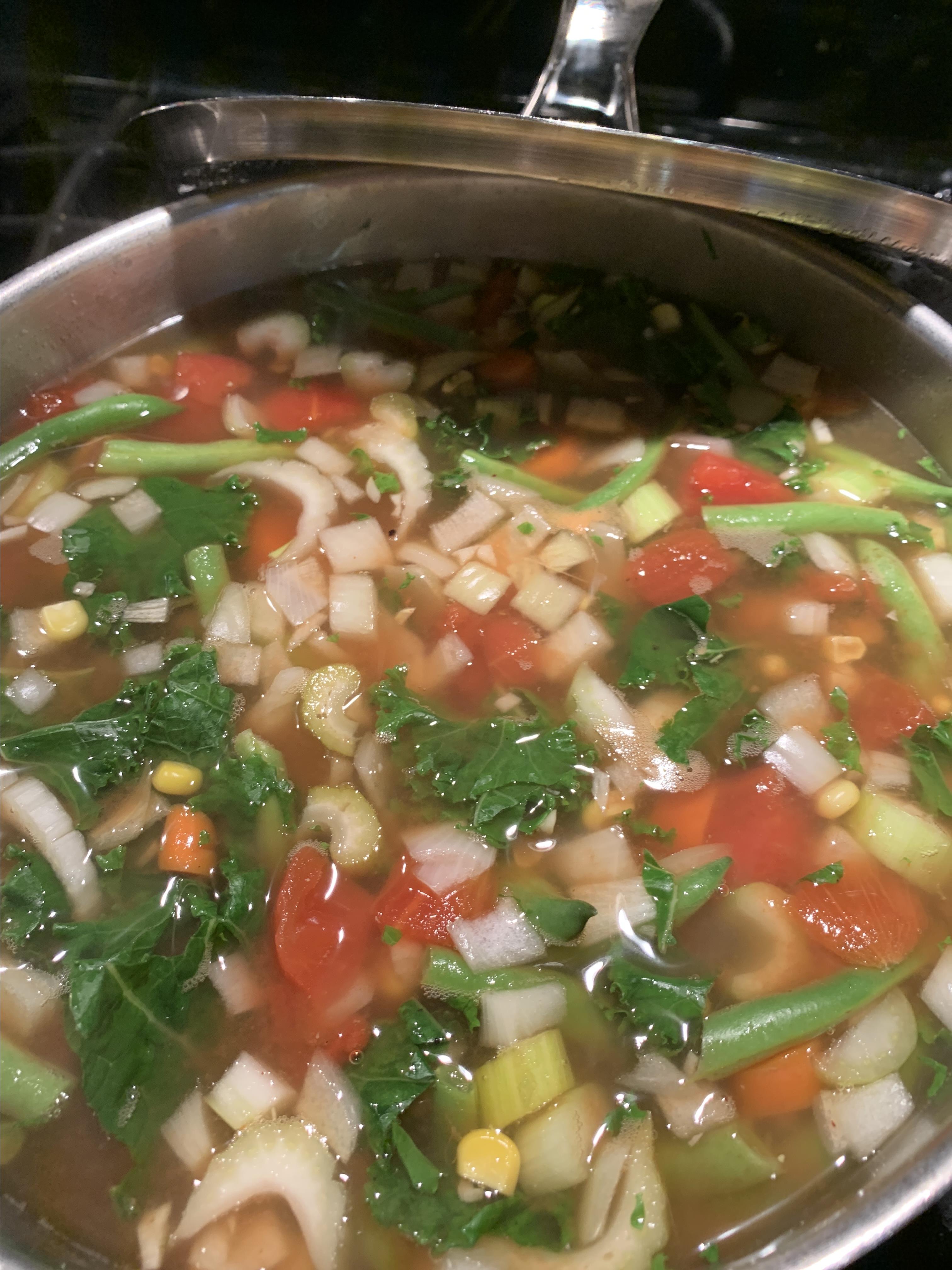 Quick and Easy Vegetable Soup 