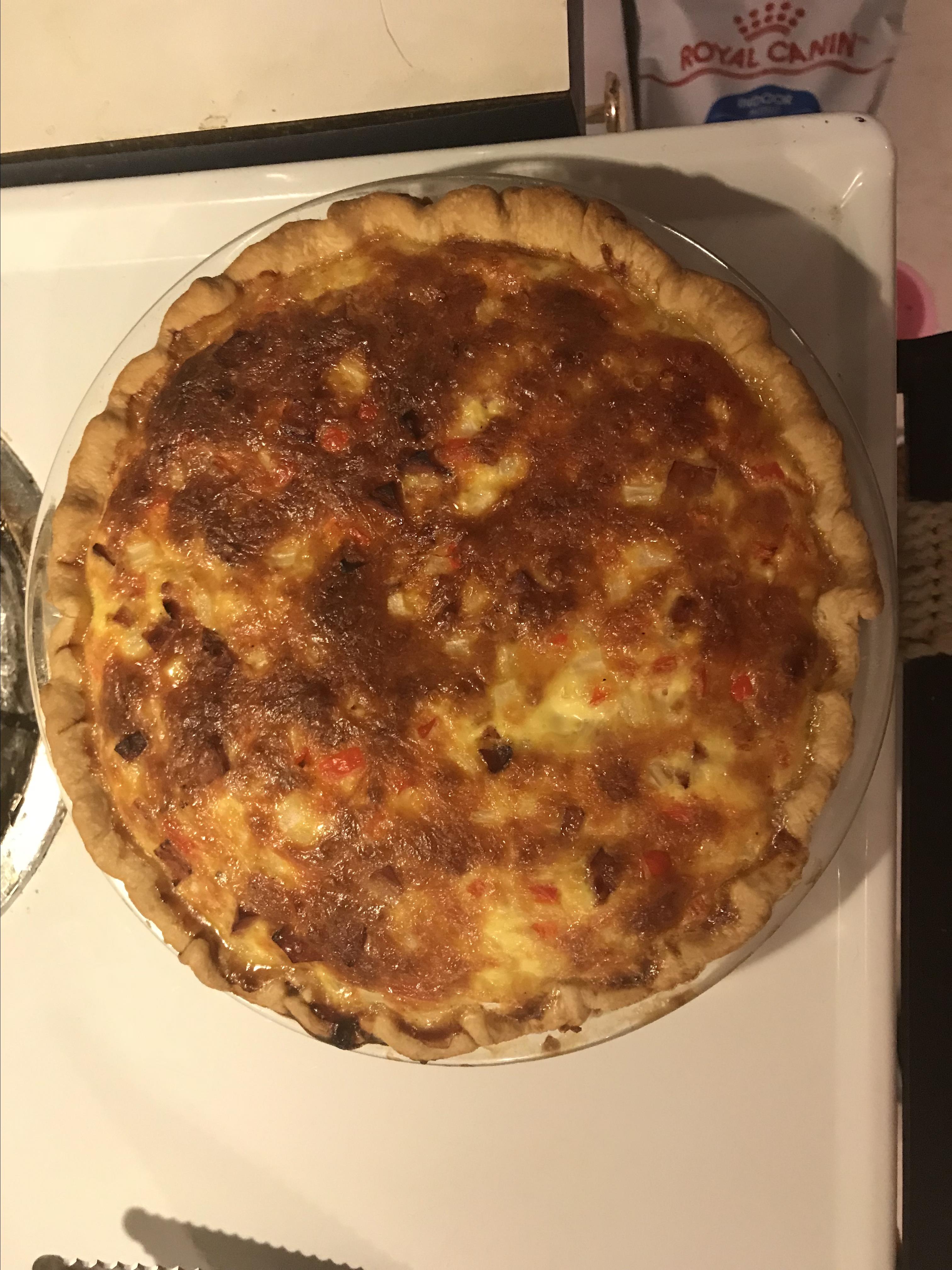 Western Omelet Quiche 