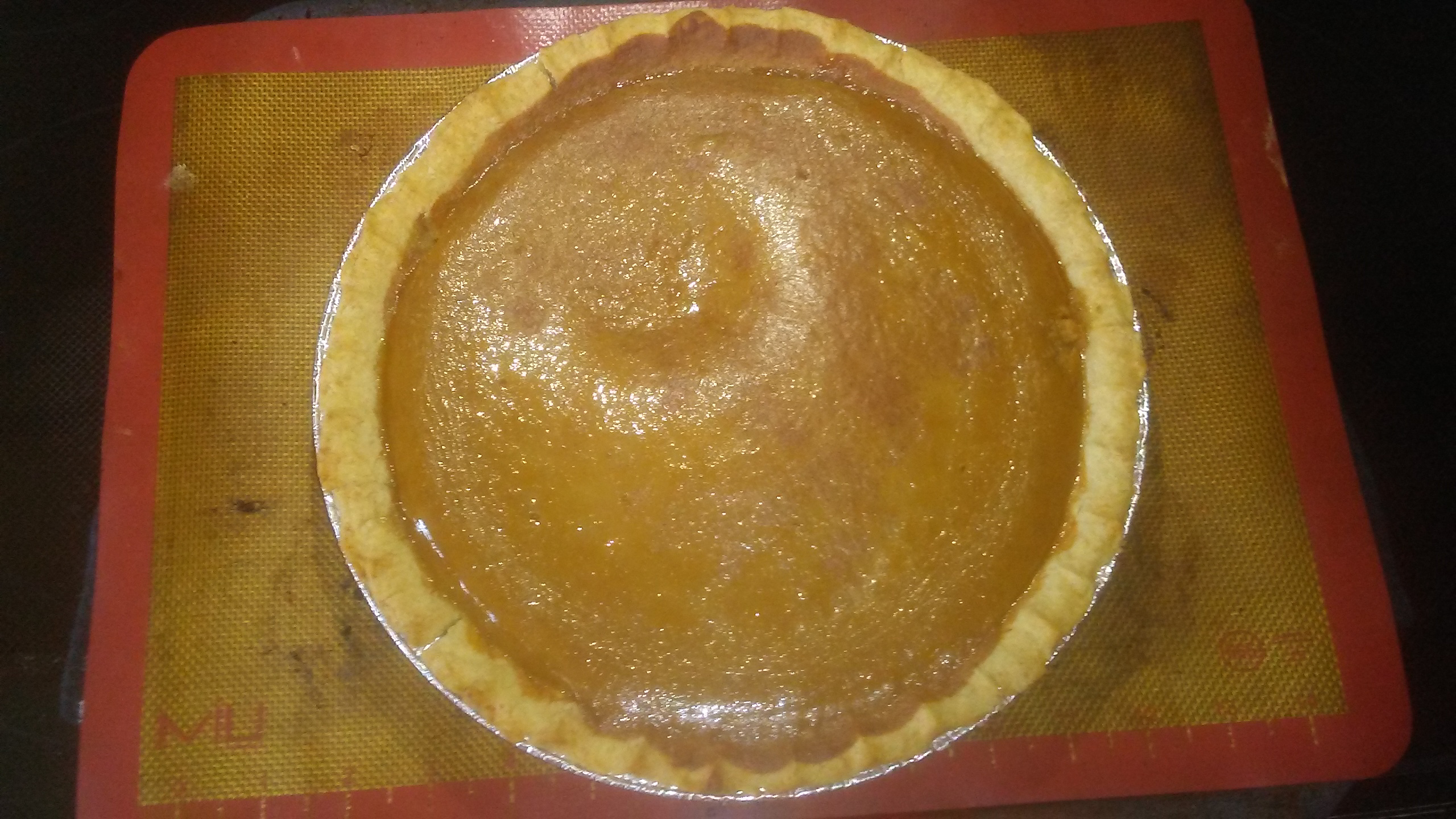 Sara's Pumpkin Pie 