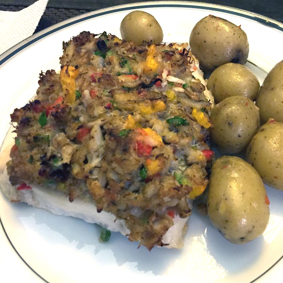 Crab Crusted Grouper 