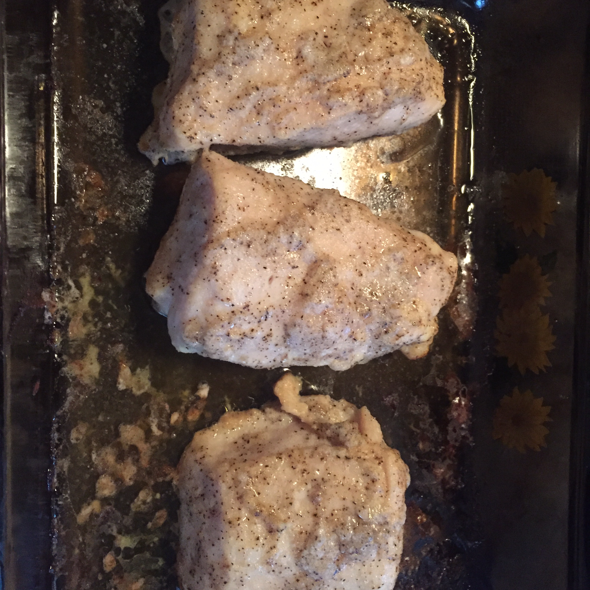 Three-Ingredient Baked Chicken Breasts 