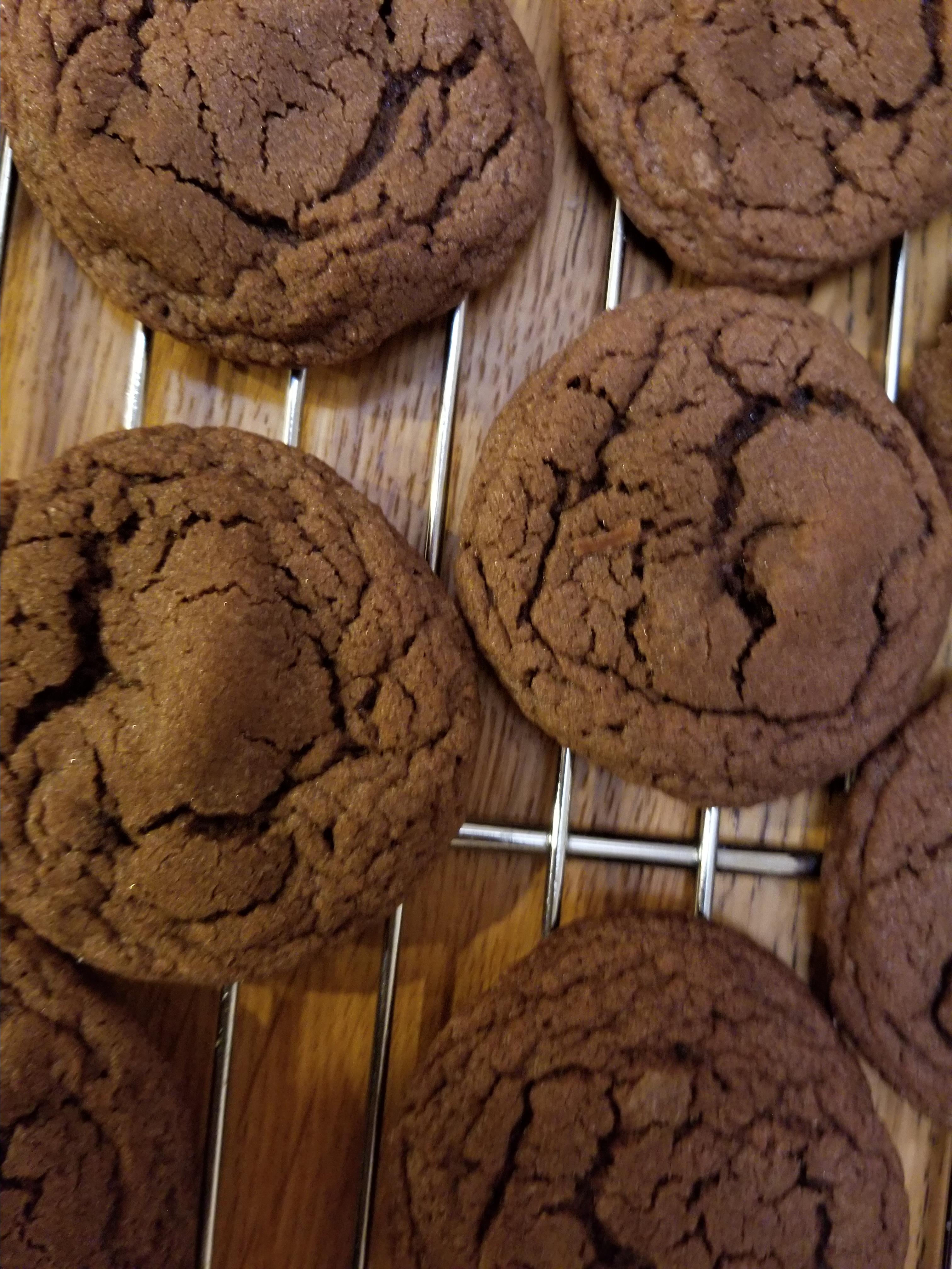 Spicy Mexican Hot Chocolate Cookies 