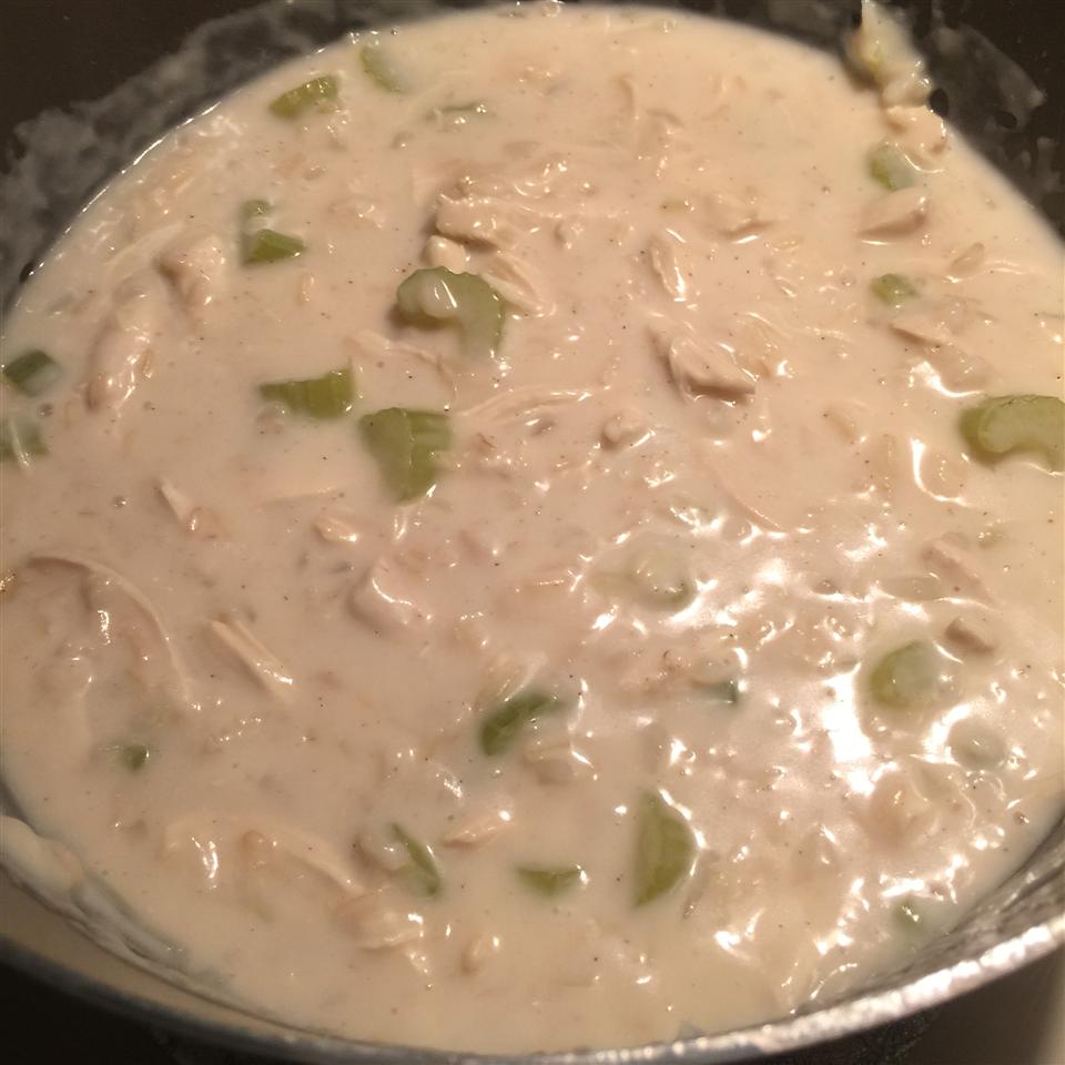Creamy Chicken and Rice Soup 