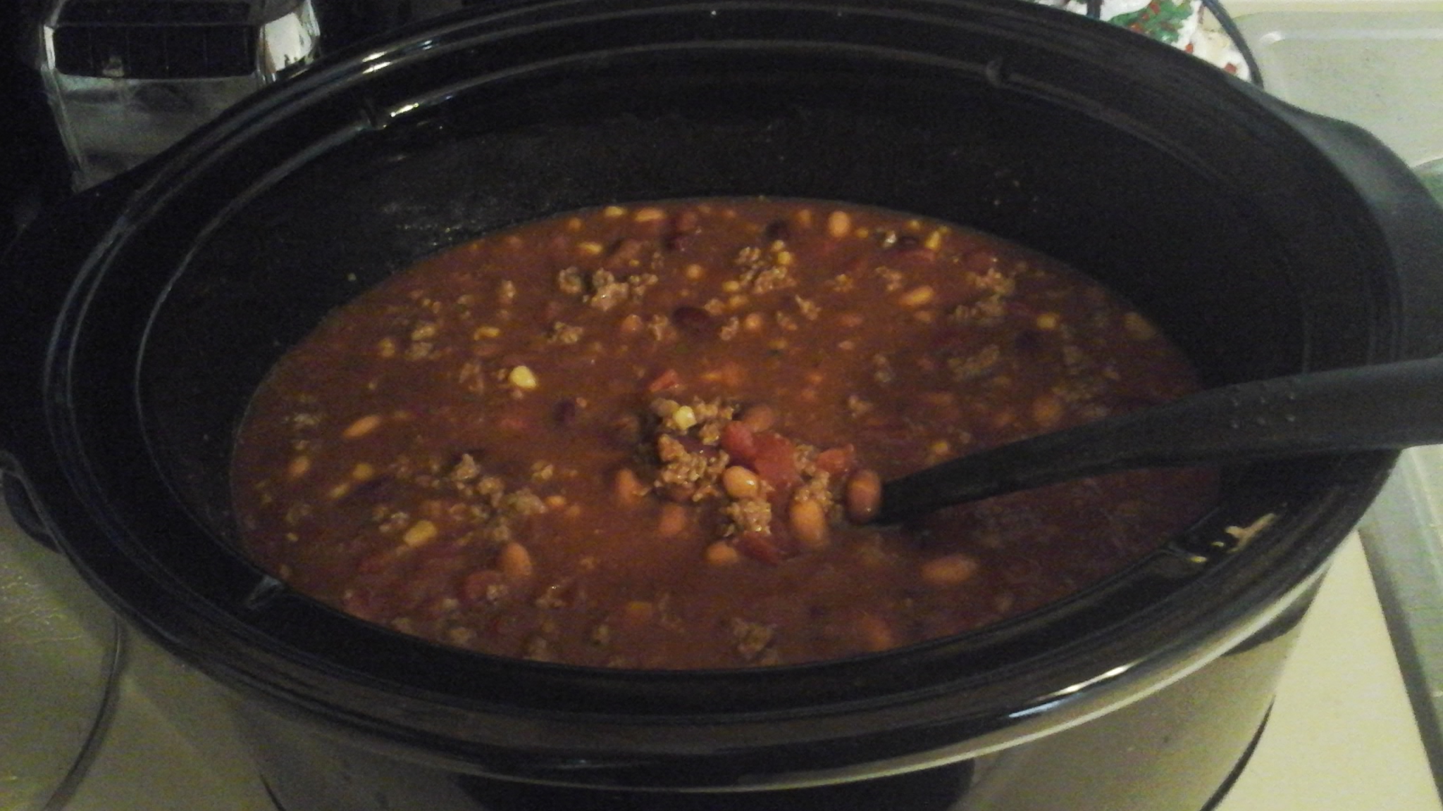 Slow Cooker Taco Soup with Ranch Dressing Mix 
