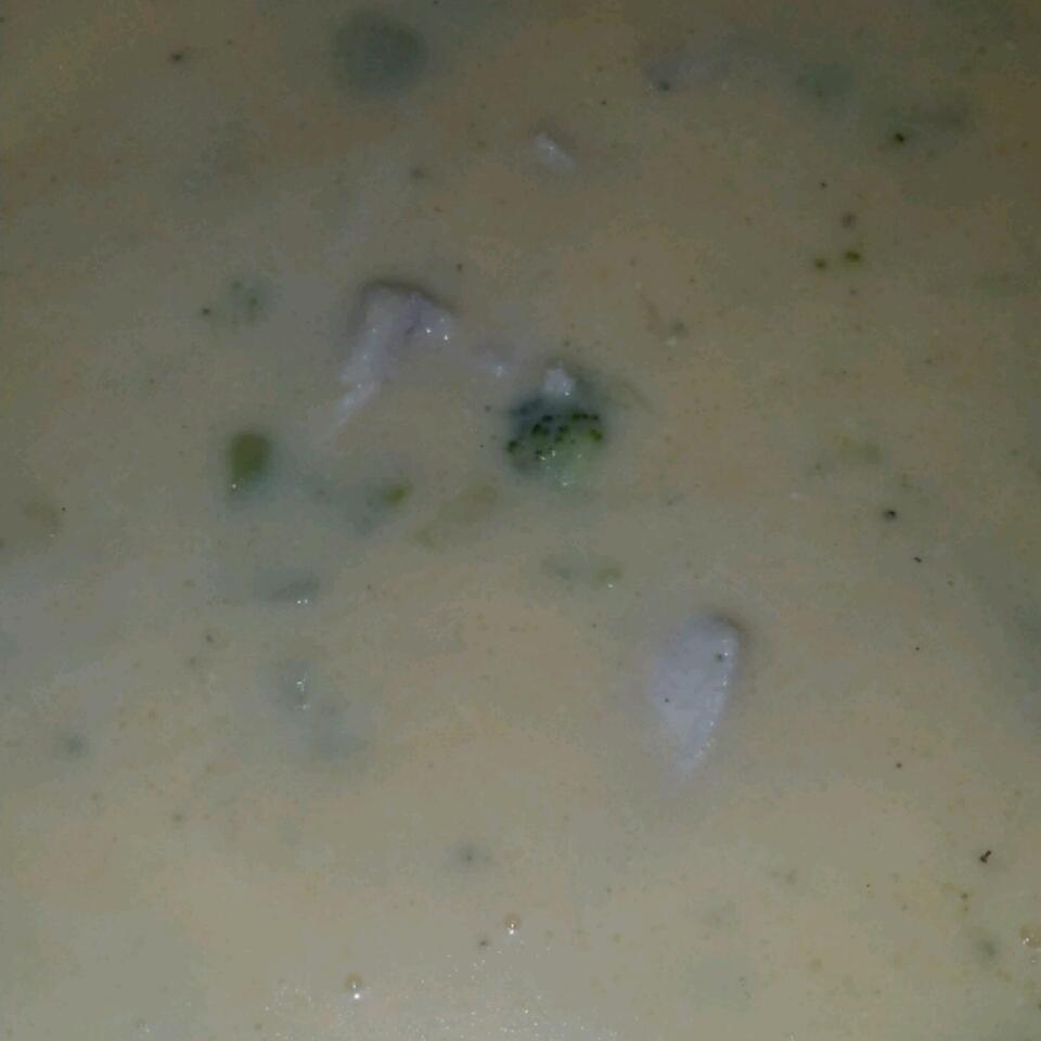 Cheese, Broccoli, and Chicken Soup Greta FierceSasha Mead