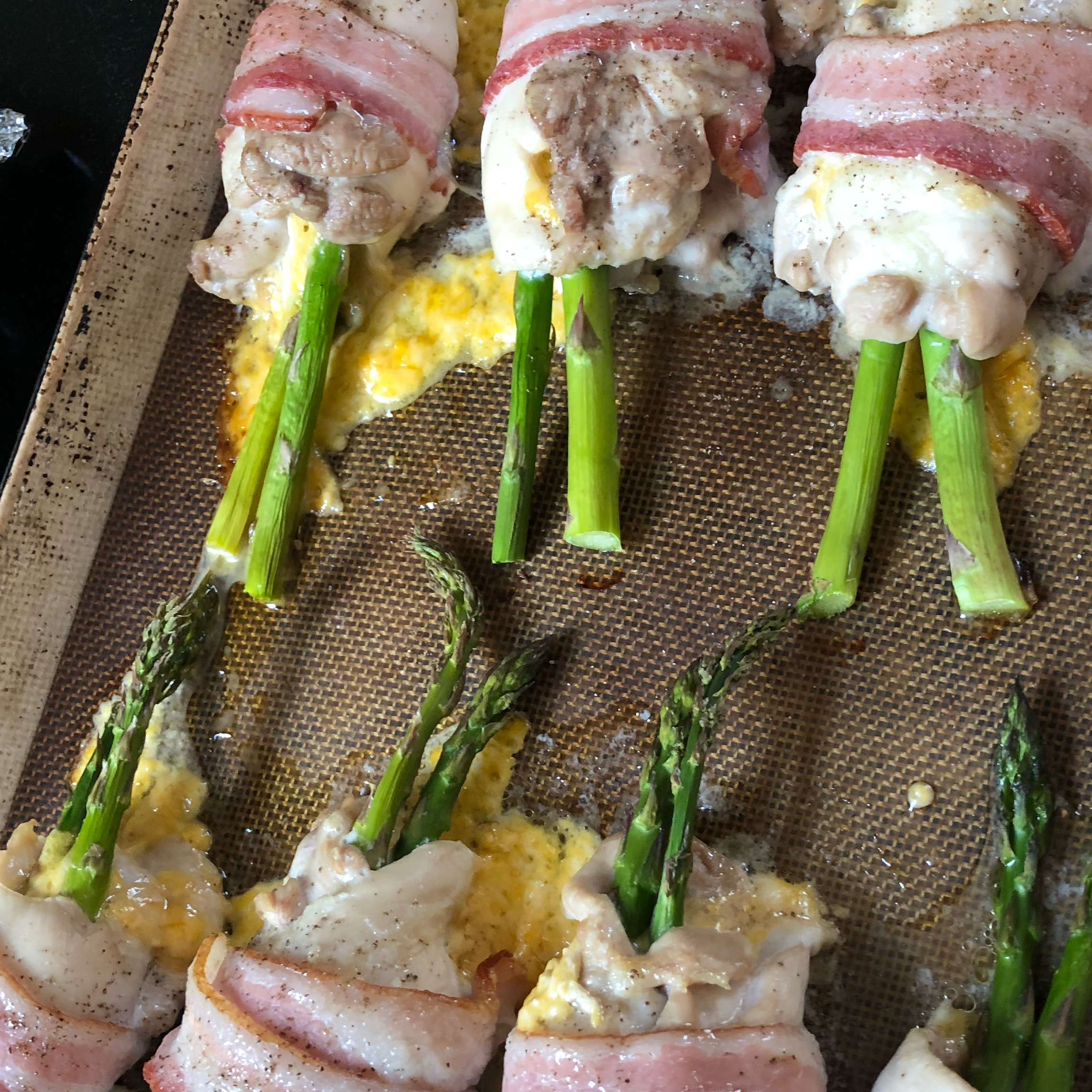 Chicken Rollatini with Asparagus 