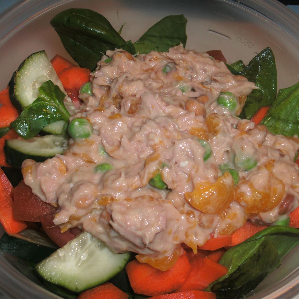 Orange Ginger Tuna Salad Valerie Weiler-Hinch