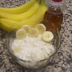 Sweet Cottage Cheese and Bananas Janet H