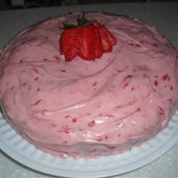 Aunt Kate's Strawberry Cake 