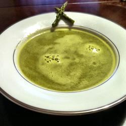 Garlic Asparagus Soup lovestohost
