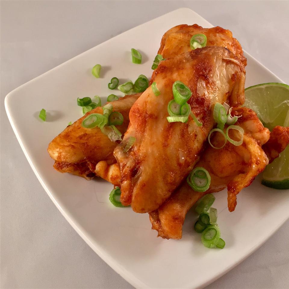 Spicy Asian-Inspired Chicken Wings Abbey