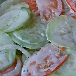 Refreshing Cucumber Salad 
