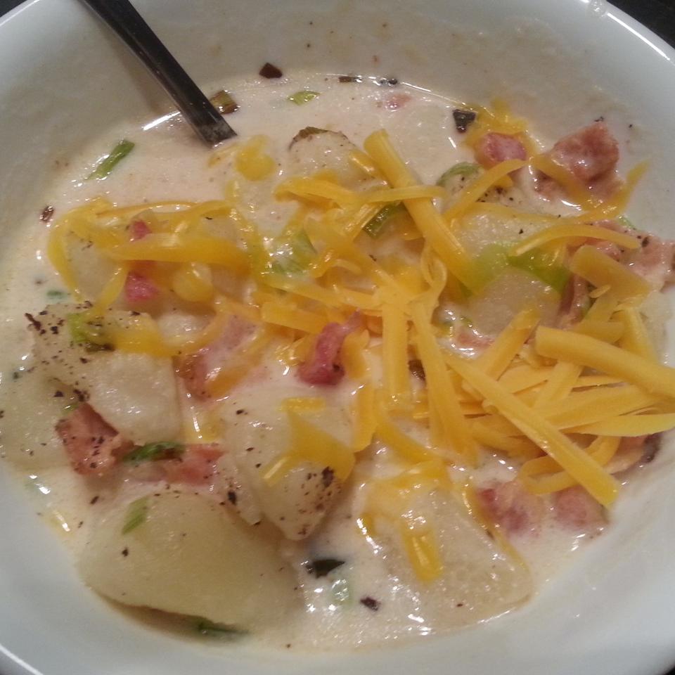 Creamy Potato Leek Soup II 