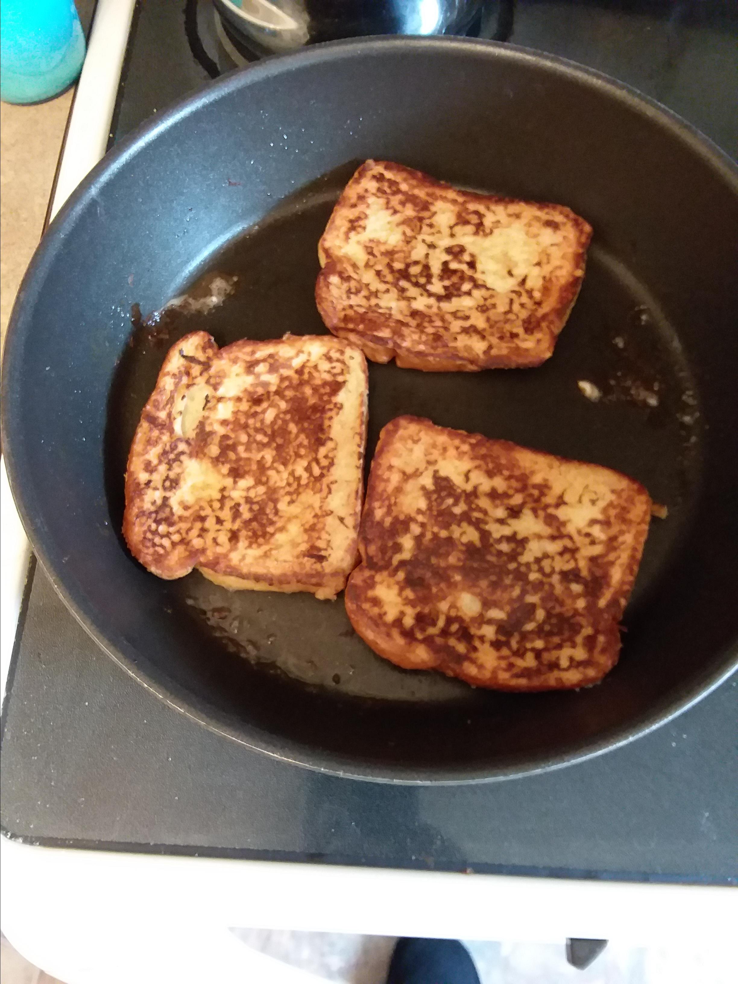 Buttermilk French Toast with Maple Syrup Tyrone L Hough
