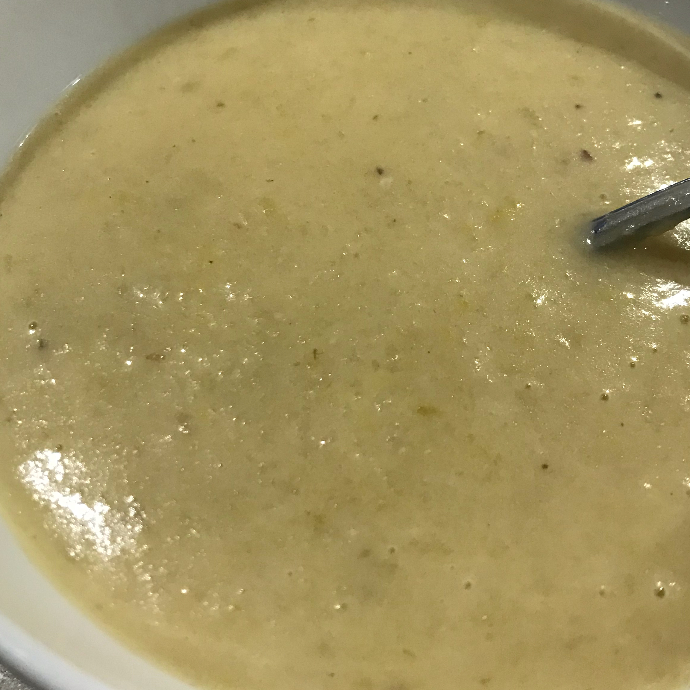 Creamy Potato and Leek Soup 
