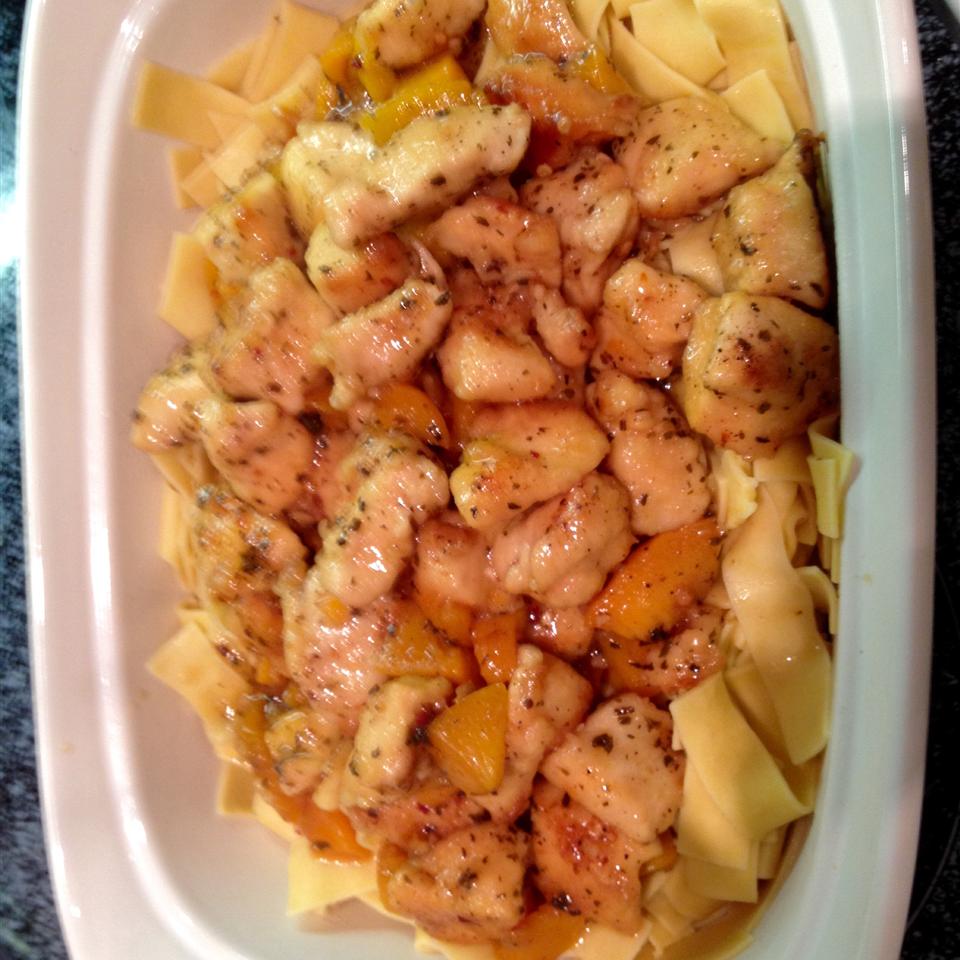 Byrdhouse Spicy Chicken and Peaches 