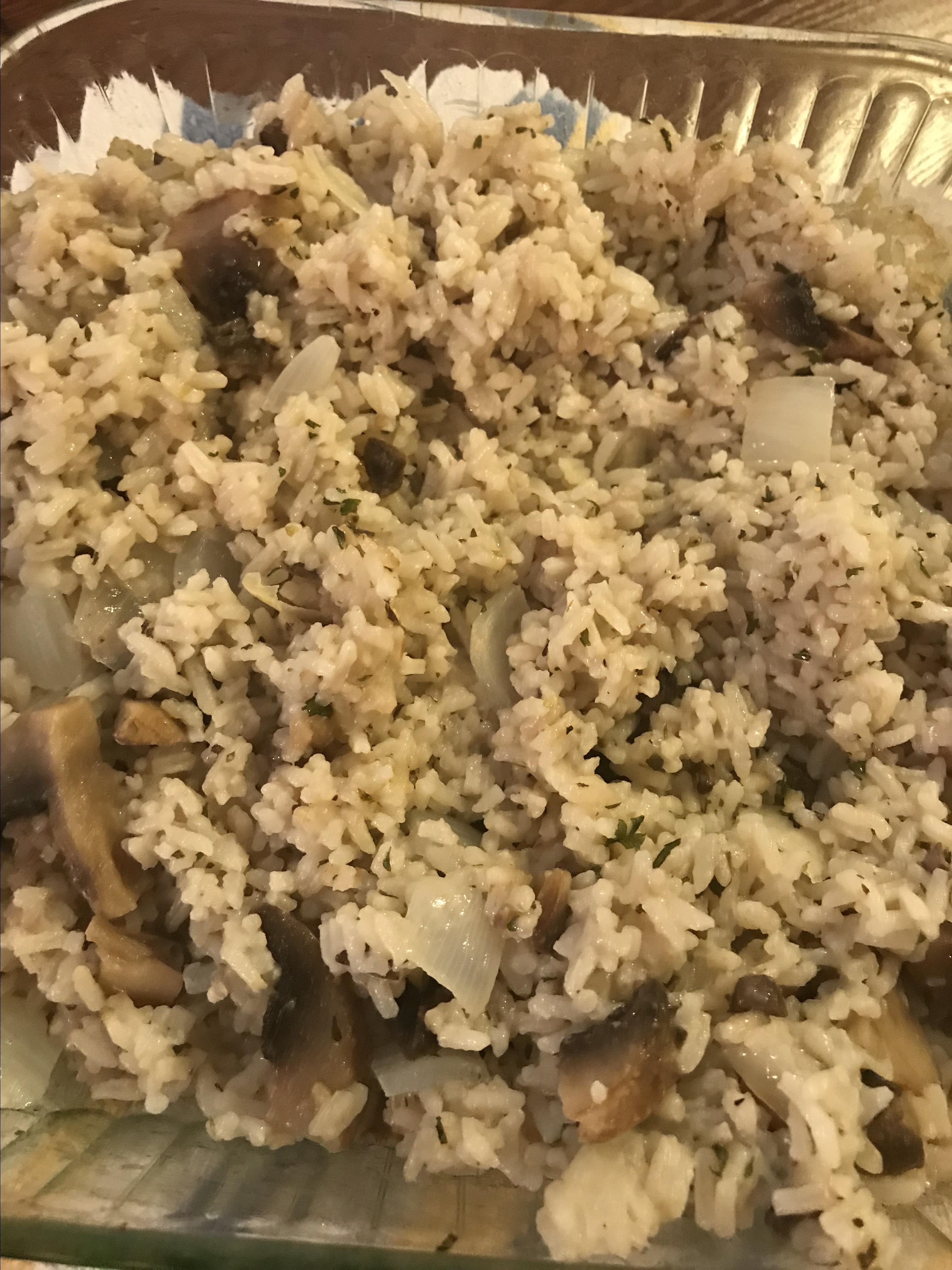 Baked Mushroom Rice Mrs_C