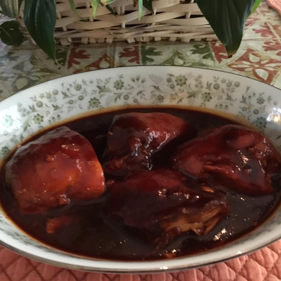Slow Cooker Barbeque Chicken 