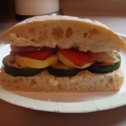 California Grilled Veggie Sandwich 