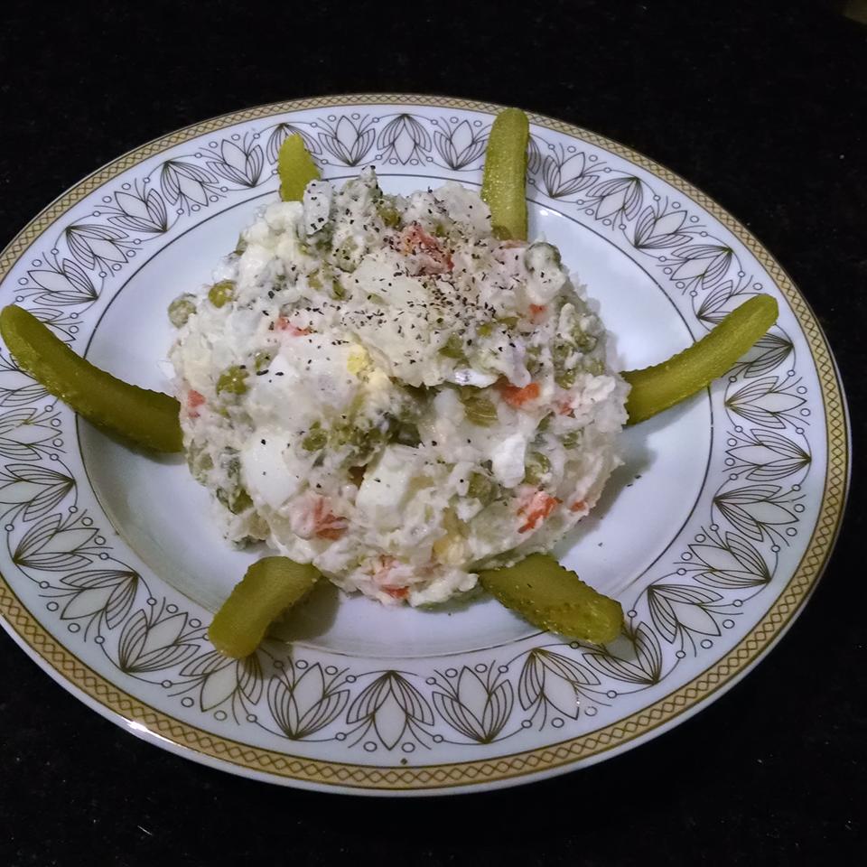 Olivie (Russian Potato Salad) 