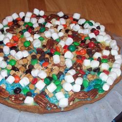 Chocolate Cookie Pizza 