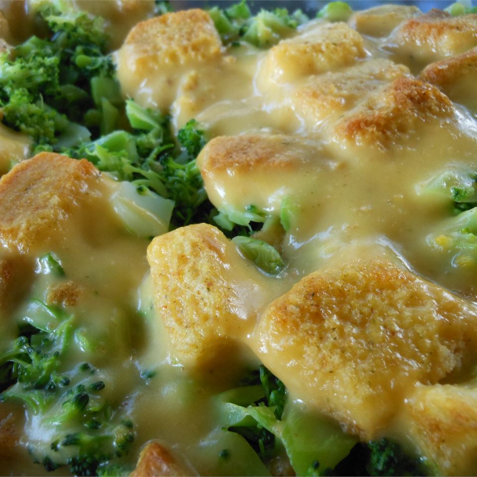 Broccoli Cheese Layer Bake SunnyDaysNora