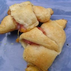 Ham and Cheese Crescent Roll-Ups 