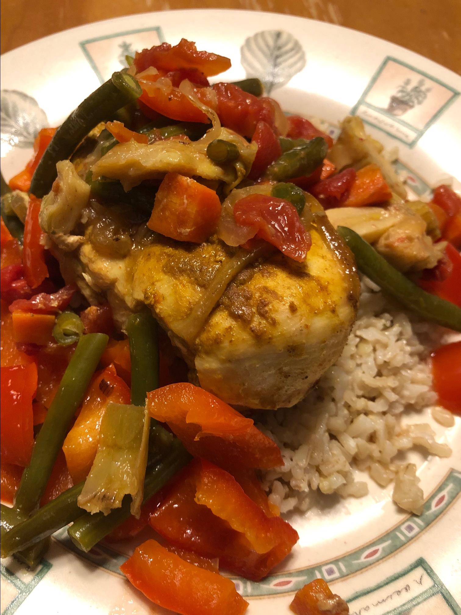 Slow Cooker Mediterranean Chicken and Vegetables Lisa Grimes