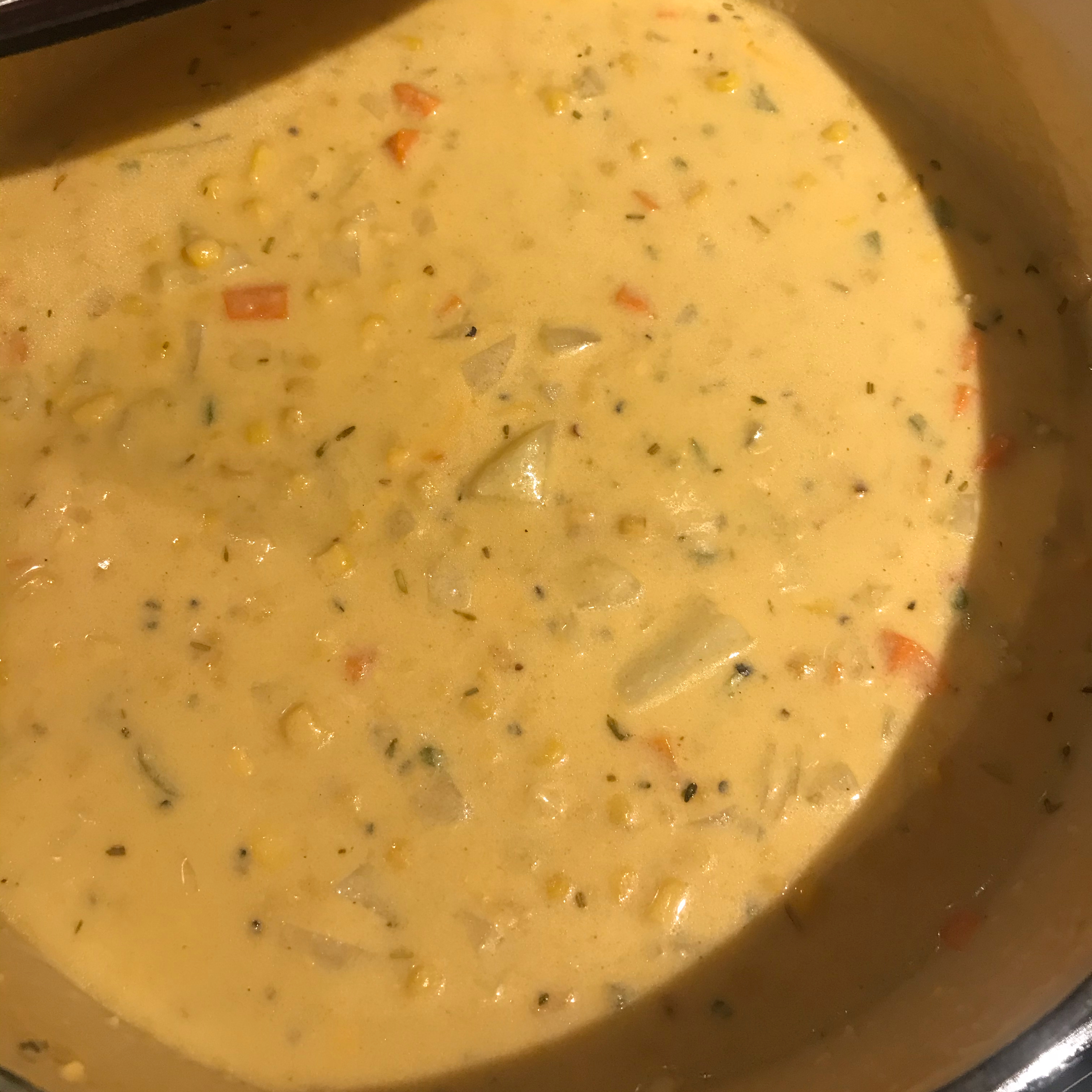 Potato Chowder Soup I Kristina Stokes