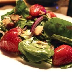 Spinach and Strawberry Daiquiri Salad ChristineM