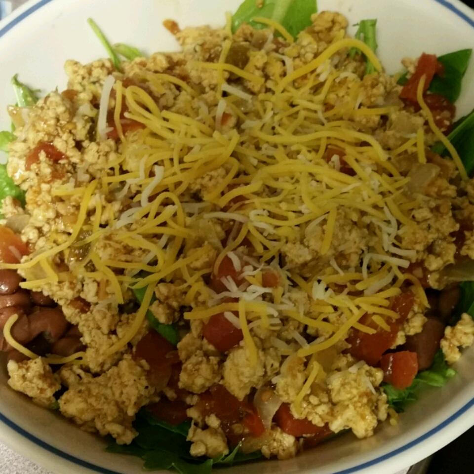 Taco Salad with Spinach 