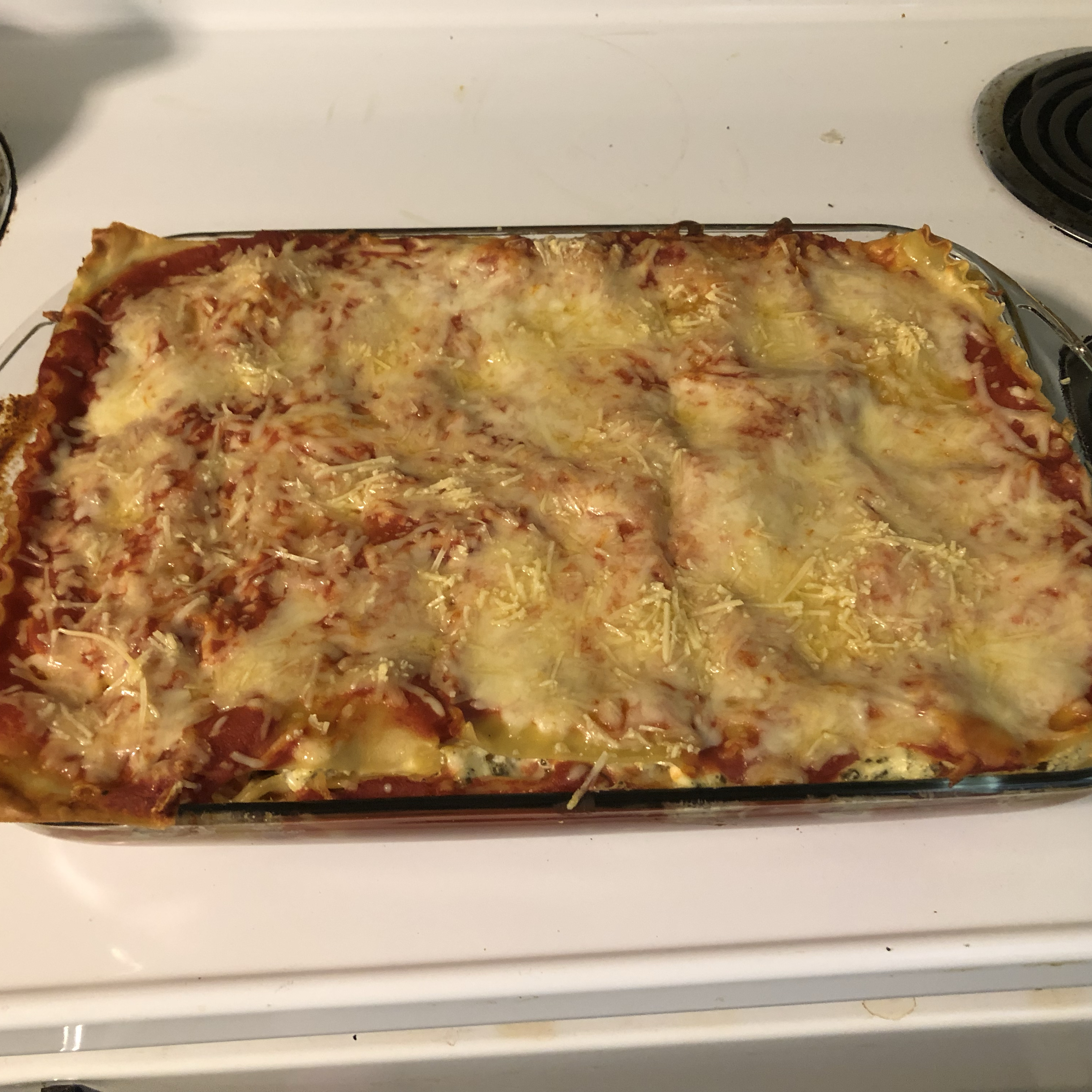 Vegetarian Four Cheese Lasagna 